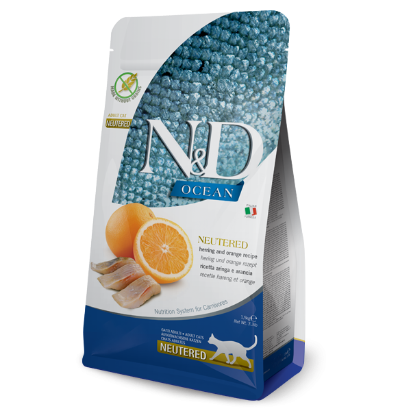 N&D QUINOA TAHILSIZ SKIN & COAT RİNGA BALIĞI 5kg